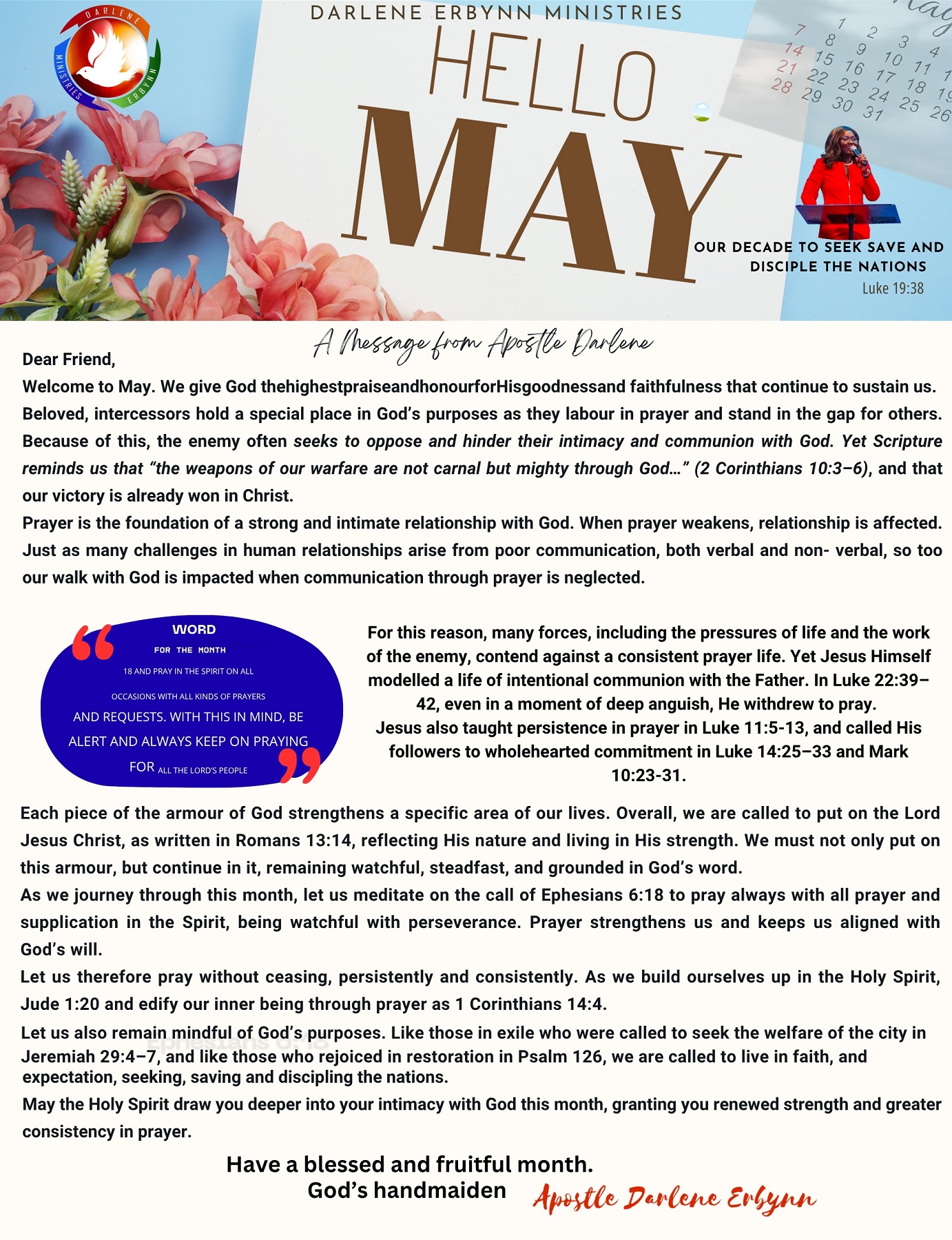 DEM May 2026 Newsletter