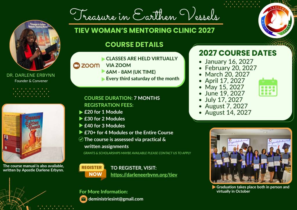 Treasure in Earthen Vessels (TIEV) 2027 Flyer
