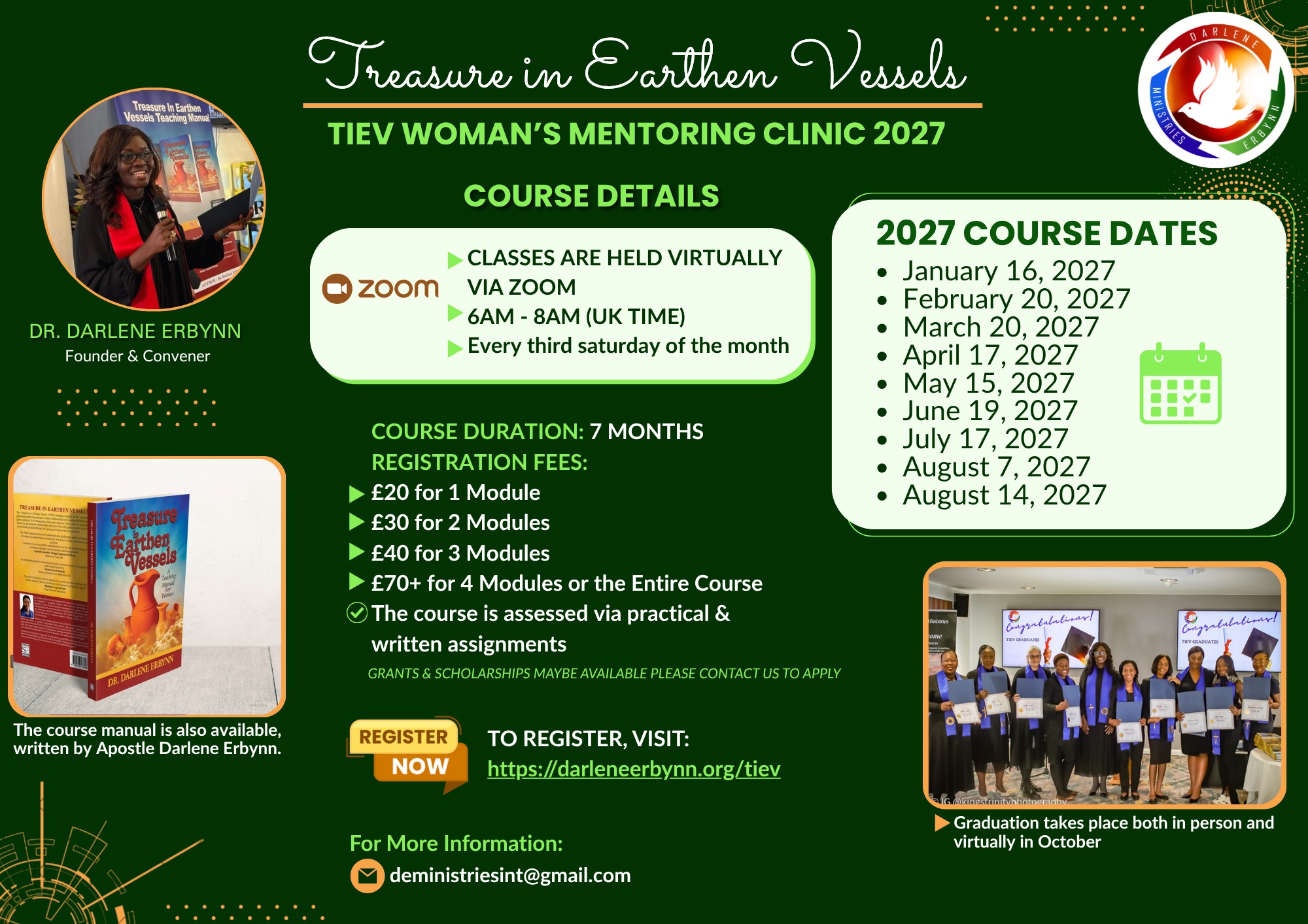 Treasure in Earthen Vessels (TIEV) 2027 Flyer